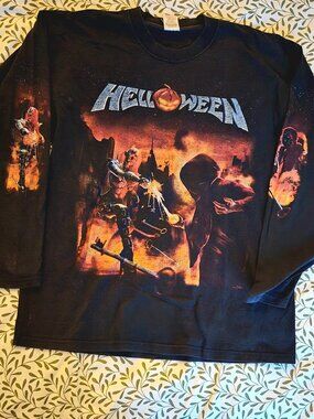 ​Vintage 2005 Helloween Keeper of the Seven Keys Legacy Tour Long Sleeve T-Shirt